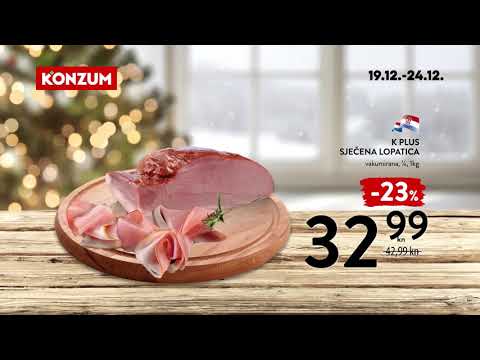 Konzum svježa ponuda 19.12. - 24.12.