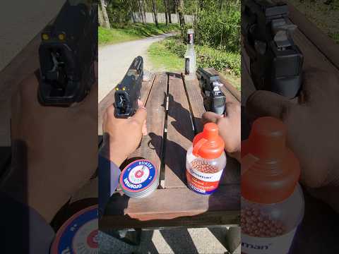 Amazon BB Gun vs Pellet Gun Test!