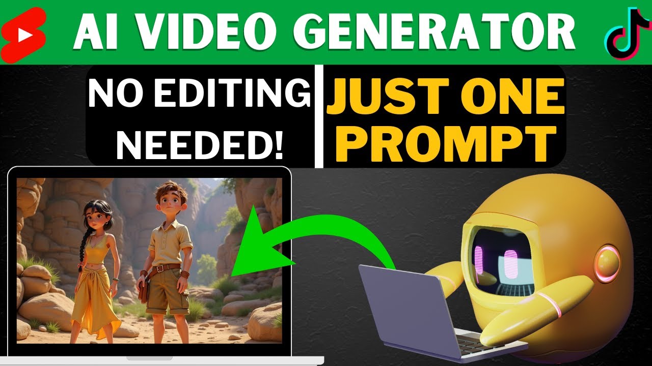 🚀 Create Stunning AI-Generated Animated Videos from JUST ONE Prompt |AI Video Generator Review
