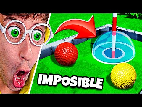 THE MOST TROLLISH MAP IN THE WORLD 😂⛳!! (impossible hole) - GOLF IT