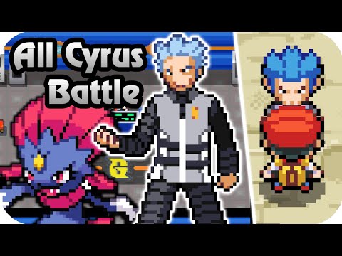 Pokemon Diamond & Pearl - All Galactic Boss Cyrus Battles (1080p60)
