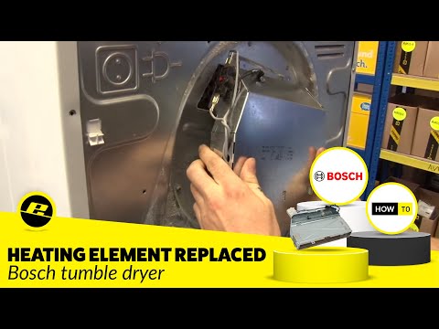 Bosch Tumble Dryer Heating Element Replacement — The Easy Way!