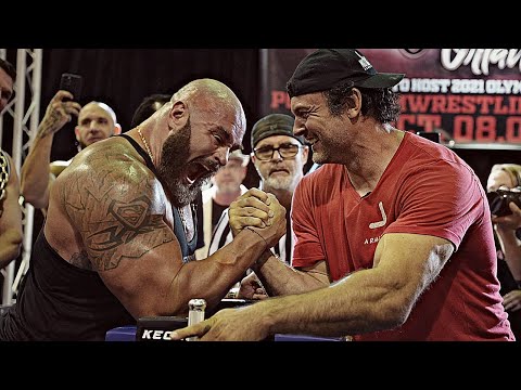 WWE Braun Strowman VS Devon Larratt | Arm Wrestling & Fight 2021