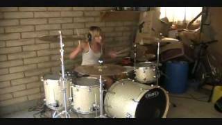 Lindsey Raye Ward - Fireflight - You Gave Me A Promise (Drum Cover)