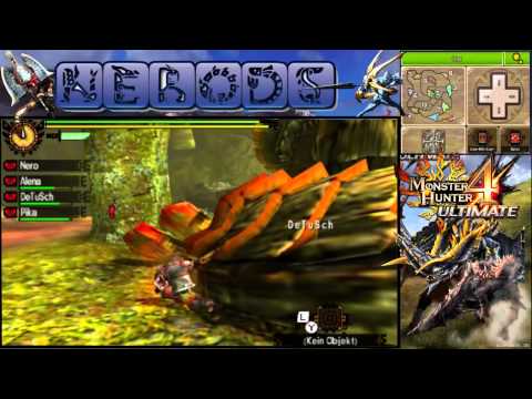 Let´s Play MONSTER HUNTER 4 ULTIMATE - Part 16 (online) - Snakes on a Plane