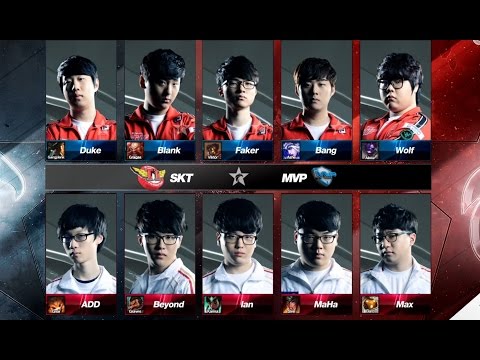 MVP vs SKT Game 2 Highlights - MVP vs SK TELECOM T1 - LCK 2016 LOL Champions Korea Summer