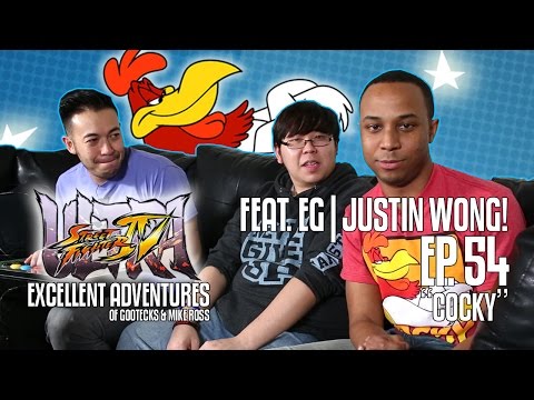 COCKY! The Excellent Adventures of Gootecks & Mike Ross ft. EG Justin Wong! Ep. 54
