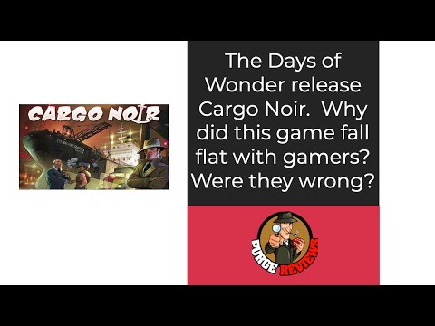 The Purge: # 3900 Cargo Noir: The Days of Wonder forgotten gem