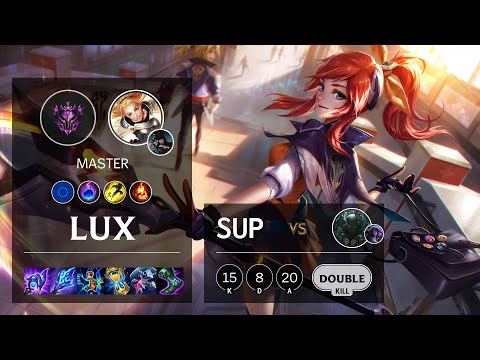 Lux Support vs Pyke - EUW Master Patch 11.24b