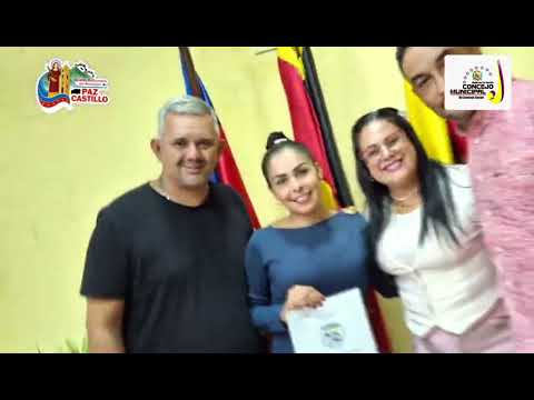 Concejo Municipal de Paz Castillo juramentó a Síndica 