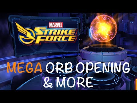 MEGA ORB, RED STAR ORB OPENING AND MORE - MARVEL STRIKE FORCE