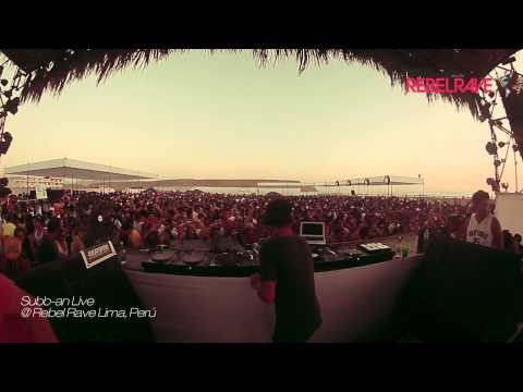 Subb-an at Rebel Rave Lima 2013.