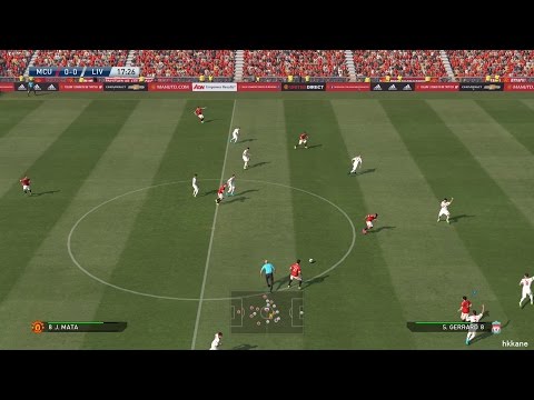 Pro Evolution Soccer 2016 PC Manchester United VS Liverpool Gameplay