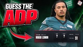 Only Dynasty Sickos Can Pass This ADP Test