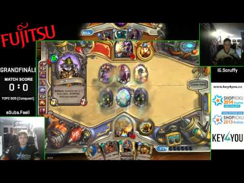 Fujitsu Hearthstone Liga #7 | Scruffy vs Faeli | Finále