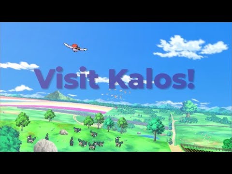 Explore Pokémon: Kalos Region