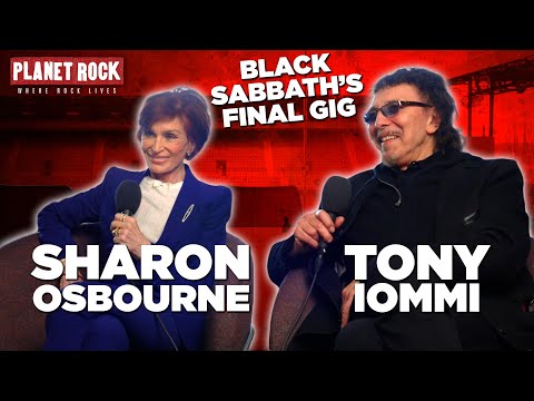 Tony Iommi & Sharon Osbourne: Black Sabbath's Villa Park final gig