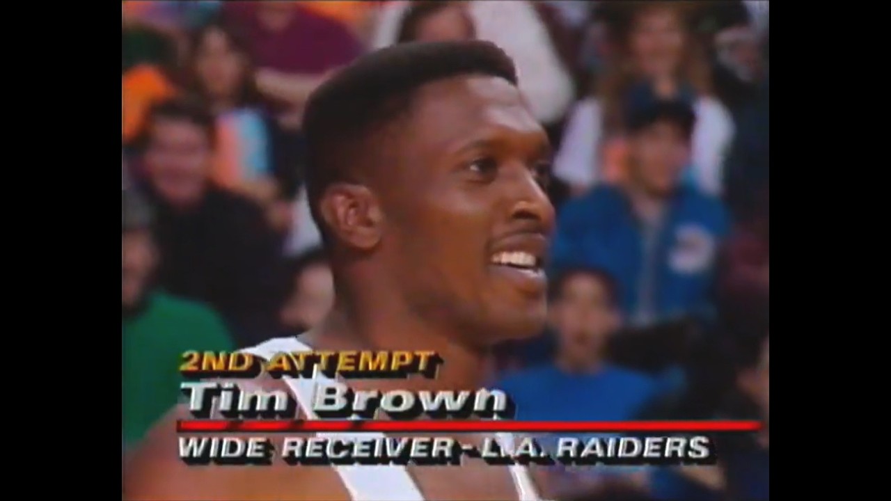Tim Brown (Raiders) - 1992 Footlocker Dunk Contest