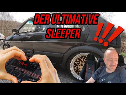 Turbo-Gockel - DER ULTIMATIVE SLEEPER - VW GOLF 2 VR6