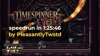 Timespinner by PleasantlyTwstd in 1:25:46  - Unapologetically Black and Fast 2024