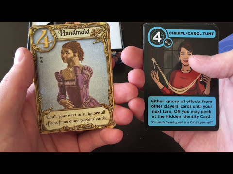 UNBOXING - Archer ONCE YOU GO BLACKMAIL: A Love Letter Game