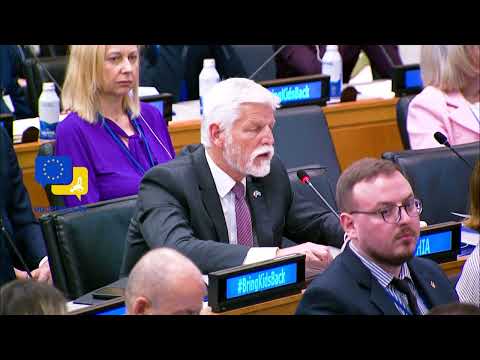 They Stole Ukraine’s Future: Czech President Petr Pavel’s Emotional Plea at UNGA80