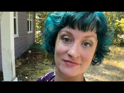 Manic panic voodoo blue and enchanted forest hair...