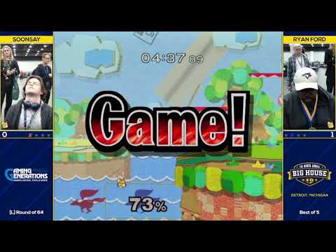The Big House 9 - Ryan Ford (Fox) vs. Soonsay (Fox) - SSBM - Top 64
