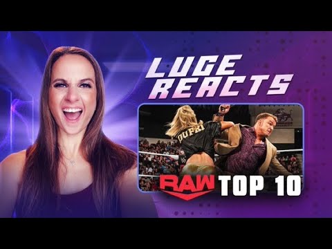 WWE TOP 10 Monday Night Raw May 27 | Luge Reacts