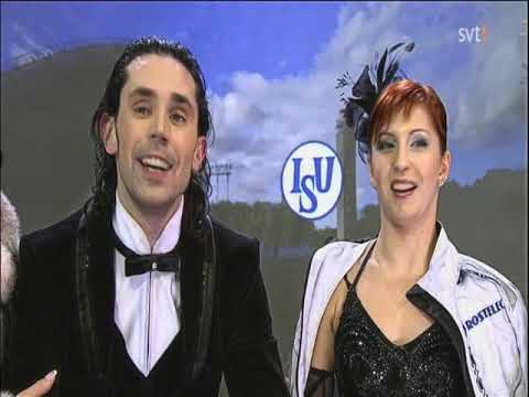 Jana KHOKHLOVA / Sergei NOVITSKI RUS Compulsory Dance 2010 European Figure Skating Championships