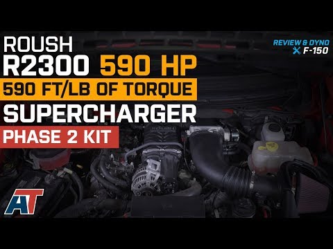 2011-2014 F150 Roush R2300 590 HP Supercharger - Phase 2 Kit 6.2L Raptor Review & Dyno