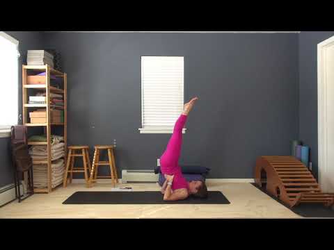Yoga Tips-- Shoulder Stand without blankets