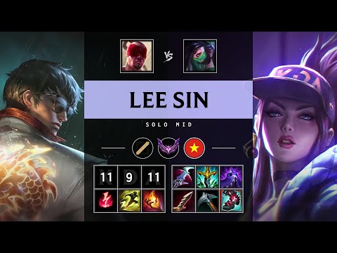Lee Sin Mid vs Akali - VN Master Patch 25.11