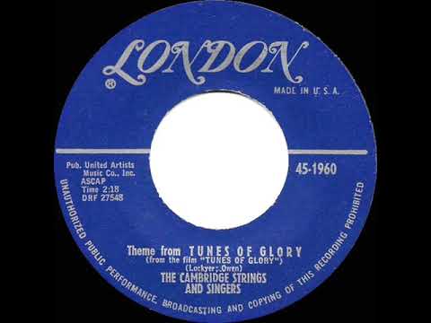 1961 HITS ARCHIVE: Theme from “Tunes Of Glory” - Cambridge Strings & Singers