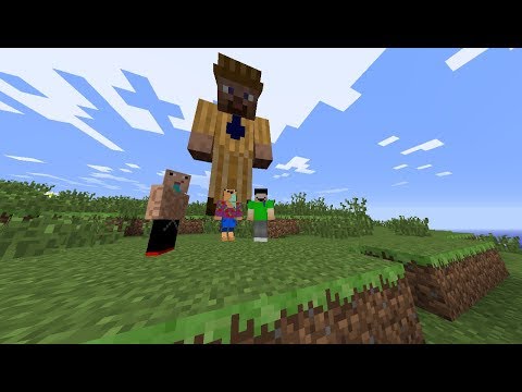 MALVADOS HERMANOS CARA DURA VS 3 NOOB MINECARFT TROLL.