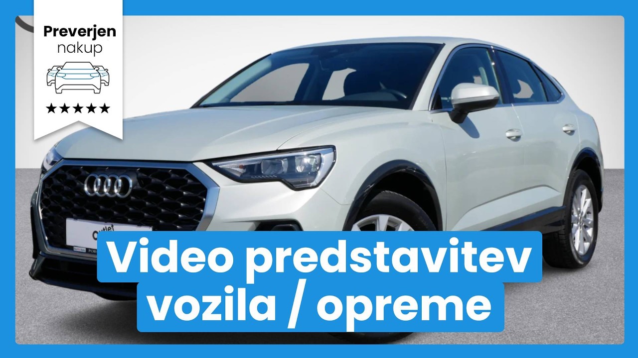 Audi Q3 Sportback 35 TFSI S tronic - SLOVENSKO VOZILO