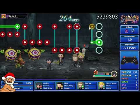 Theatrhythm Final Bar Line - Battle 1 [FFV] (Supreme Perfect Chain)