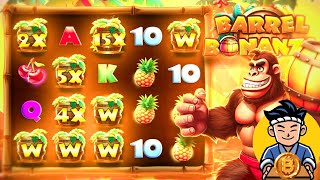 【オンラインカジノ】最高10000倍マルチプライヤーの激熱一発台!?【Barrel Bonanza】【Hacksaw
