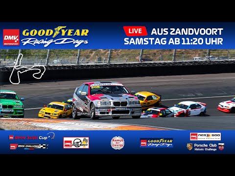 🔴 7. Lauf DMV Goodyear Racing Days - Zandvoort - 21.10.2023 - Live