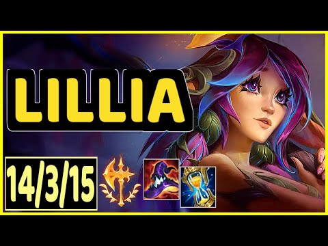 LILLIA VS VOLIBEAR - 14/3/15 KDA JUNGLE GAMEPLAY CHALLENGER I