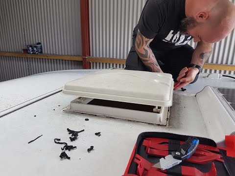 Charlie Deirdre & I are off to France July 11th so we wanted a Max Air Fan Fitted to the HYMER