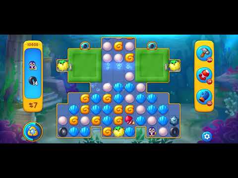 Fishdom level 10408 no boosters フィッシュダム ノーマル