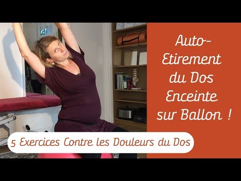 3 Etirements contre les Douleurs de Dos Pendant la Grossesse - Exercices à faire Enceinte!