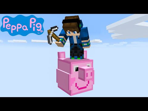HELP! Trapped on PEPPA PIG Block in Minecraft