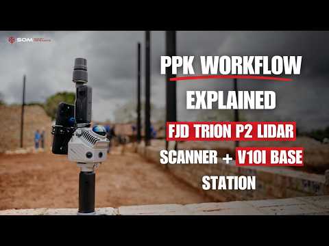 RTK Not 100% Fixed? Use PPK with FJD Trion P2 LiDAR Scanner