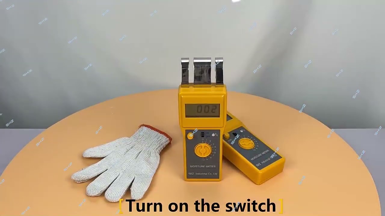 skz111a-2 LCD display 0-40% fabric moisture meter/garments moisture tester