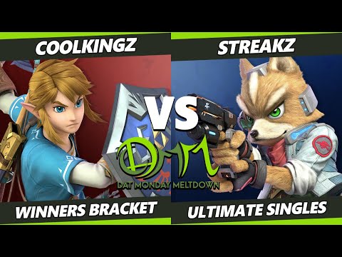 DAT Monday Meltdown 217 - Coolkingz (Link) Vs. Streakz (Fox) SSBU Ultimate Tournament