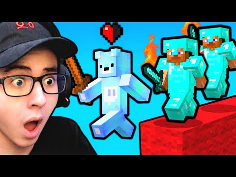 The Most IMPOSSIBLE ESCAPE in Minecraft Bedwars EVER...