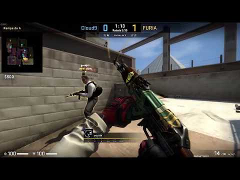 Pov Yuurih (19/08) CS GO DEMO - VERTIGO - FURIA 16 VS 1 CLOUD9 (cs_summit 6 - 02/07/2020)