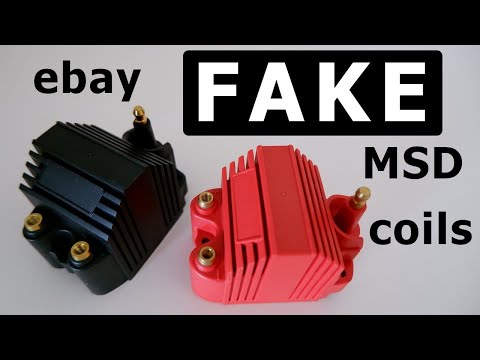 MSD ebay FAKE Ignition Coils